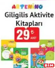 ARTENİNO GİLİGİLİS AKTİVİTE KİTAPLARI